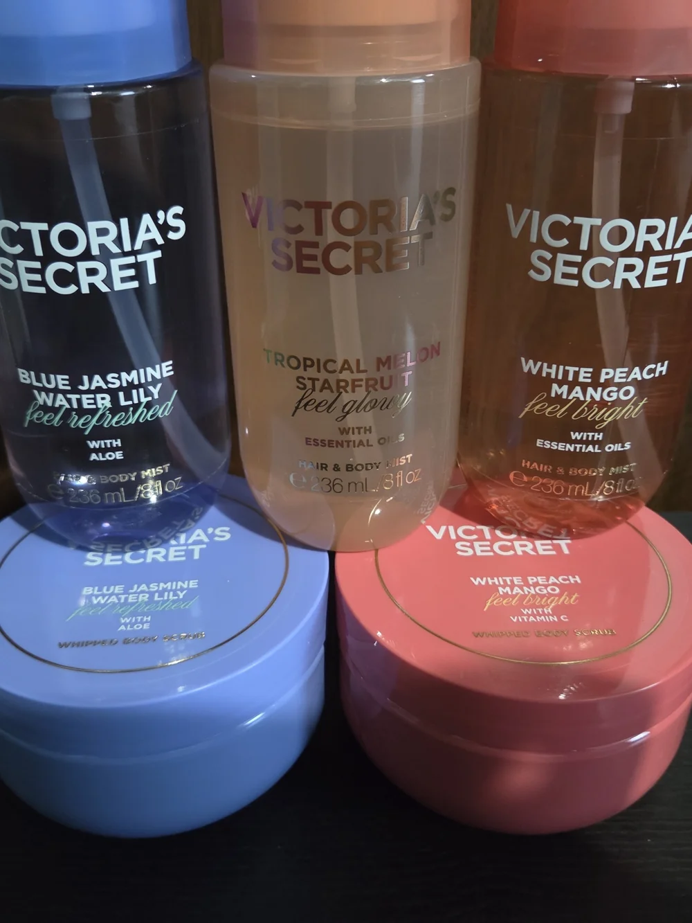 Victoria's Secret Body Spray & Body Scrub